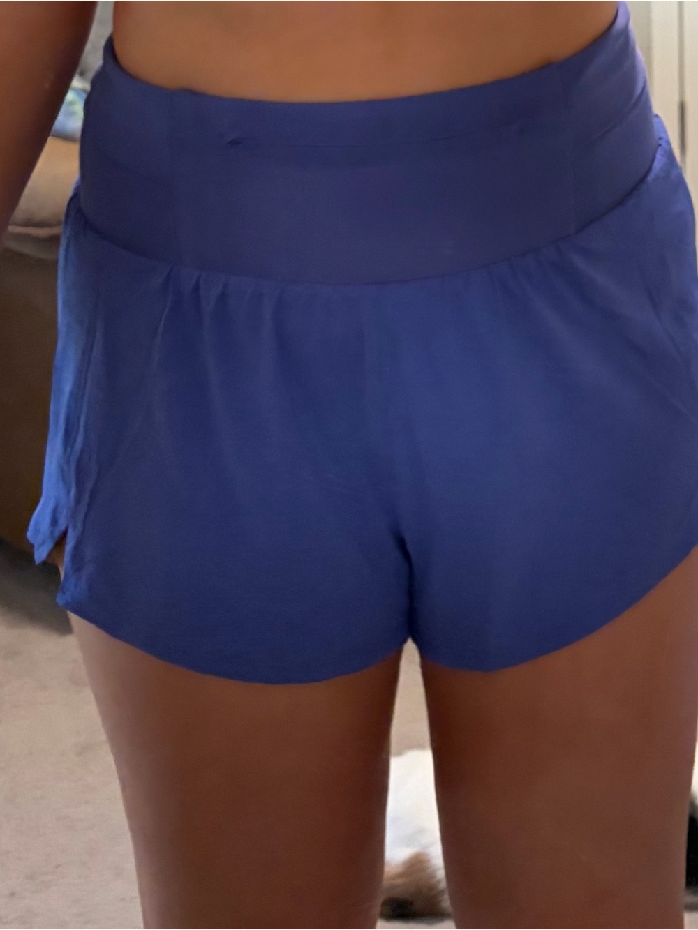 FP Movement by Free People Blue Athletic Running Shorts